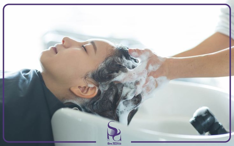 اسکراب اسکالپ یا پاکسازی کف سر | اسپا تجهیز
